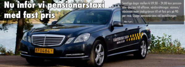 Pensionärstaxi för endast 100:- inom Västerviks stadsgräns Pensionärstaxi för endast 100:- inom Västerviks stadsgräns